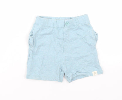 Billie Girls Blue   Cropped Trousers Size 18-24 Months  - Shorts