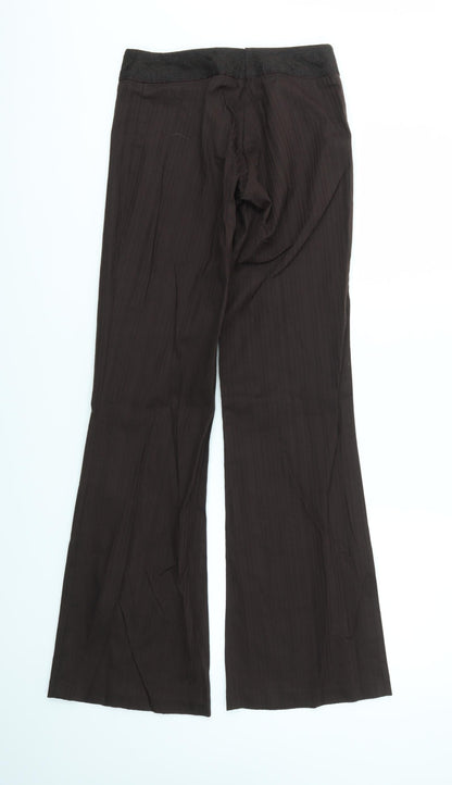 Womens UK Size 30 in Preworn Regular Fit  Brown Trousers