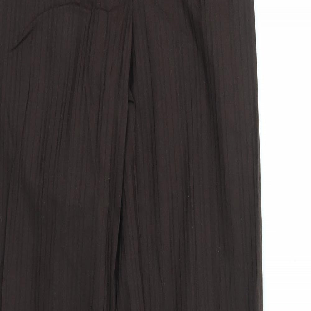 Womens UK Size 30 in Preworn Regular Fit  Brown Trousers