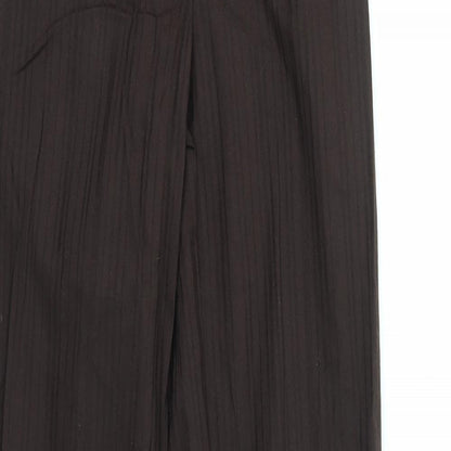 Womens UK Size 30 in Preworn Regular Fit  Brown Trousers