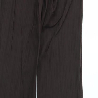 Womens UK Size 30 in Preworn Regular Fit  Brown Trousers