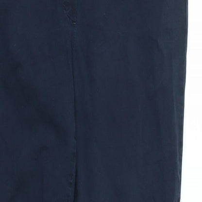 Womens UK Size 38 Preworn Regular Fit  Blue Trousers