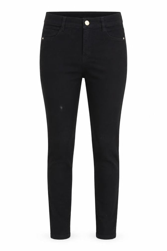 Womens UK Size 10 Dorothy Perkins Regular Fit  Black Trousers