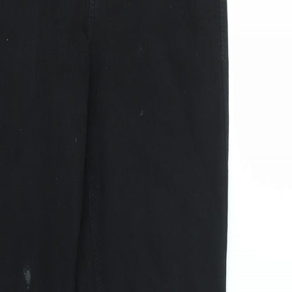 Womens UK Size 10 Dorothy Perkins Regular Fit  Black Trousers