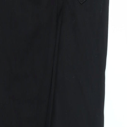 Womens UK Size 10 Dorothy Perkins Regular Fit  Black Trousers