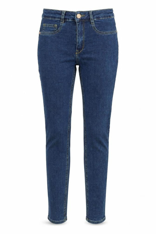 Womens UK Size M Perfect Jeans Regular Fit Skinny Blue Jeans