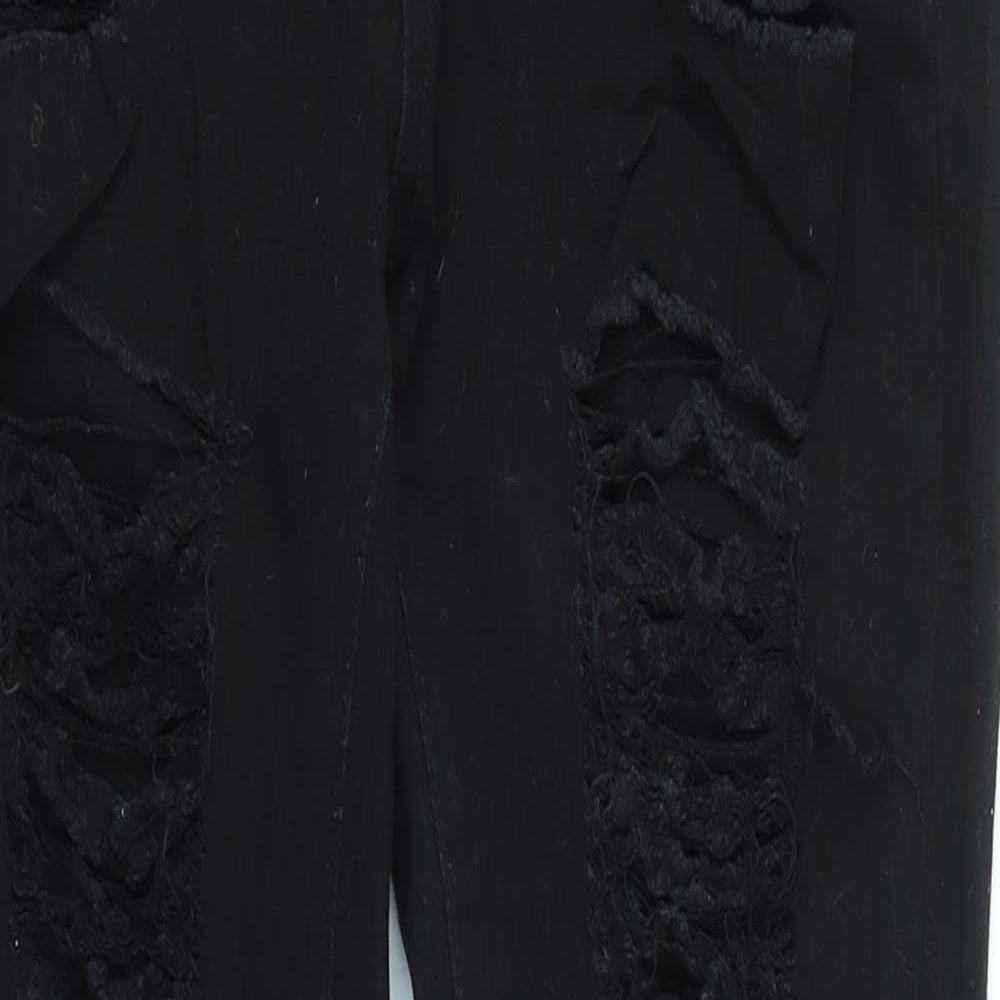 SheIn Womens Black   Skinny Jeans Size M L30 in