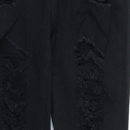 SheIn Womens Black   Skinny Jeans Size M L30 in