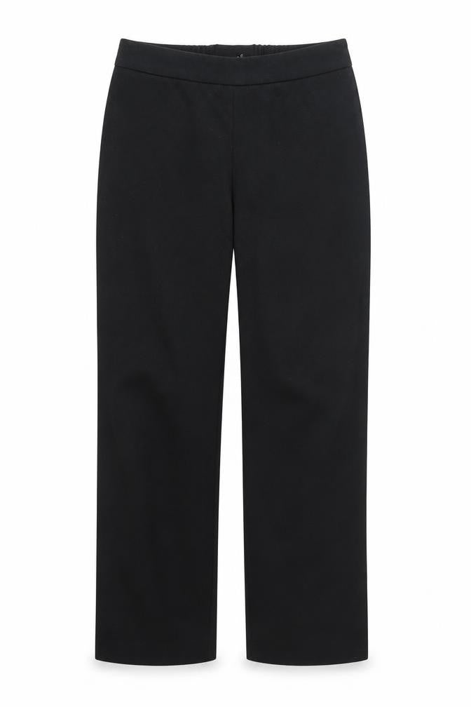 Womens UK Size 32 Preworn Regular Fit  Black Trousers