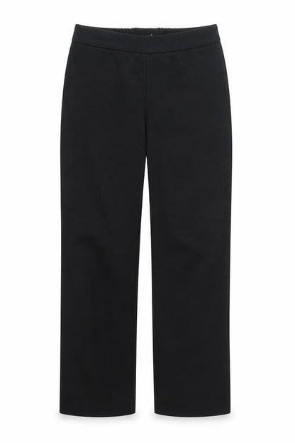 Womens UK Size 32 Preworn Regular Fit  Black Trousers