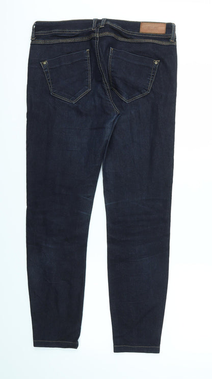 Womens UK Size 31 Preworn Regular Fit Straight Blue Jeans
