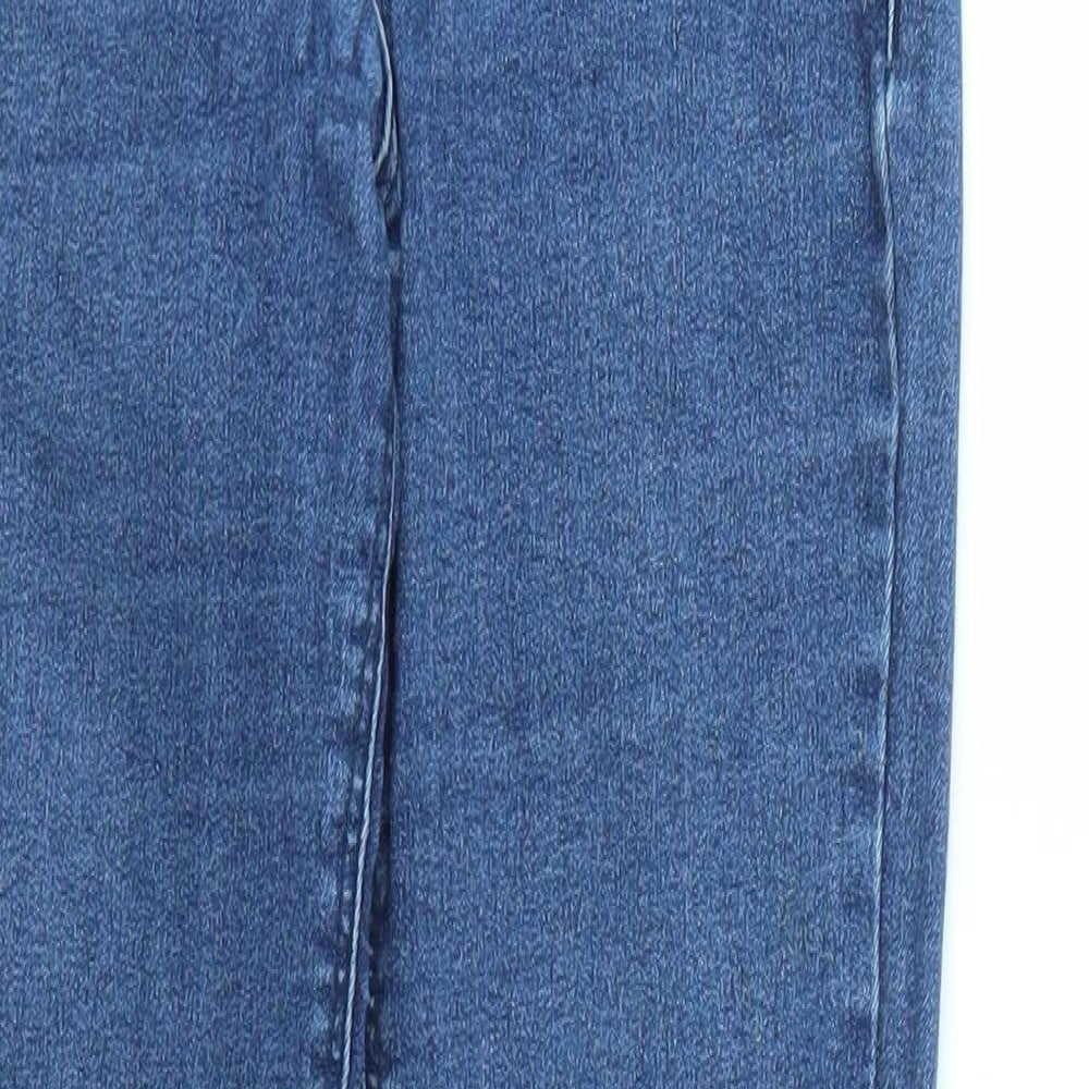 Womens UK Size 26 in Preworn Regular Fit Skinny Blue Jeans