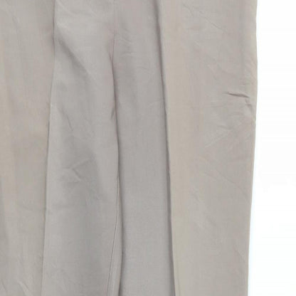 Womens UK Size 36 Preworn Regular Fit  Beige Trousers