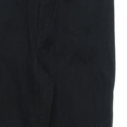 Womens UK Size 34 in Preworn Regular Fit  Black Trousers