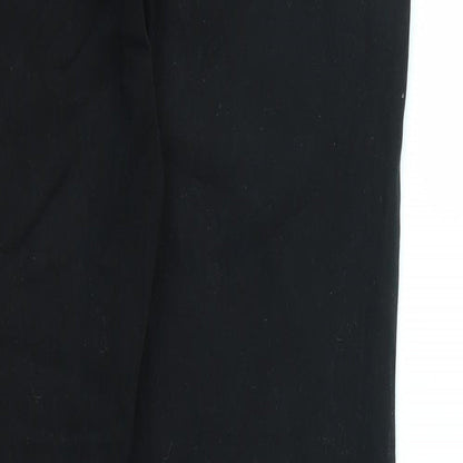 Womens UK Size 34 in Preworn Regular Fit  Black Trousers