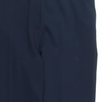 Womens UK Size 14 Dorothy Perkins Regular Fit  Blue Trousers