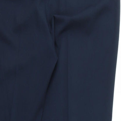 Womens UK Size 14 Dorothy Perkins Regular Fit  Blue Trousers