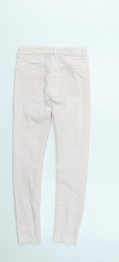 Zara Womens Pink   Skinny Jeans Size 28 in L27 in