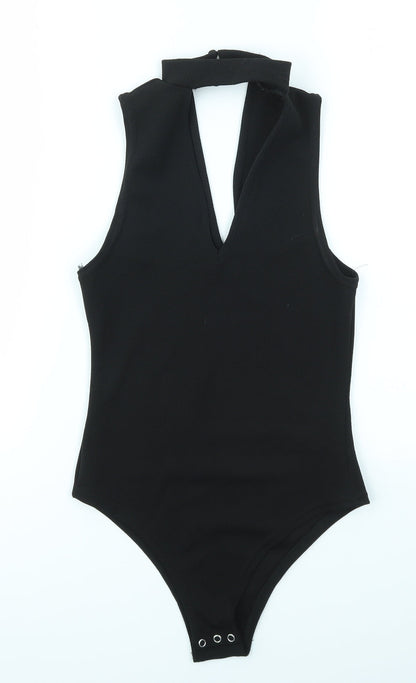 Primark Womens Black   Bodysuit One-Piece Size 8