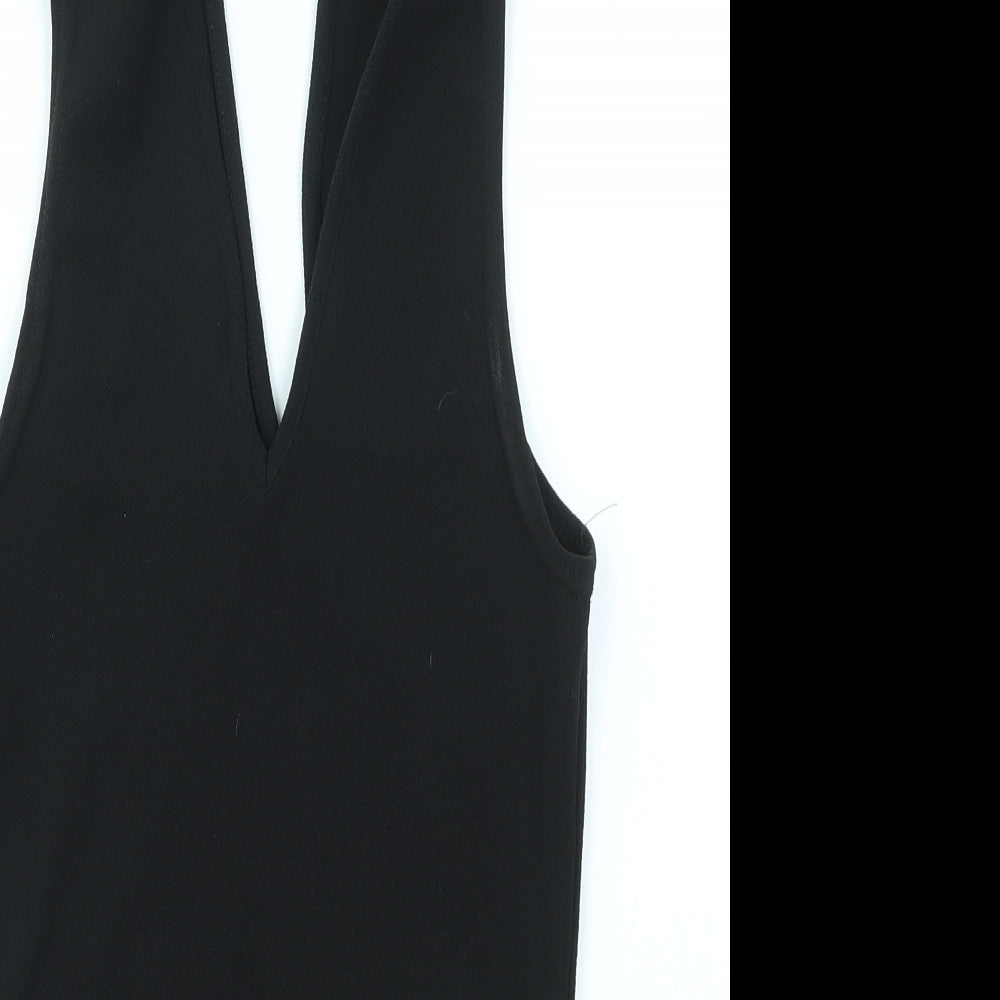 Primark Womens Black   Bodysuit One-Piece Size 8