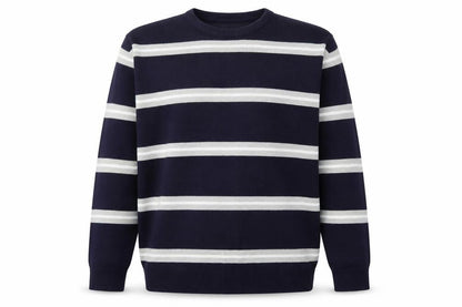 RRAPIDFIRE Mens Purple Striped  Pullover Sweatshirt Size S