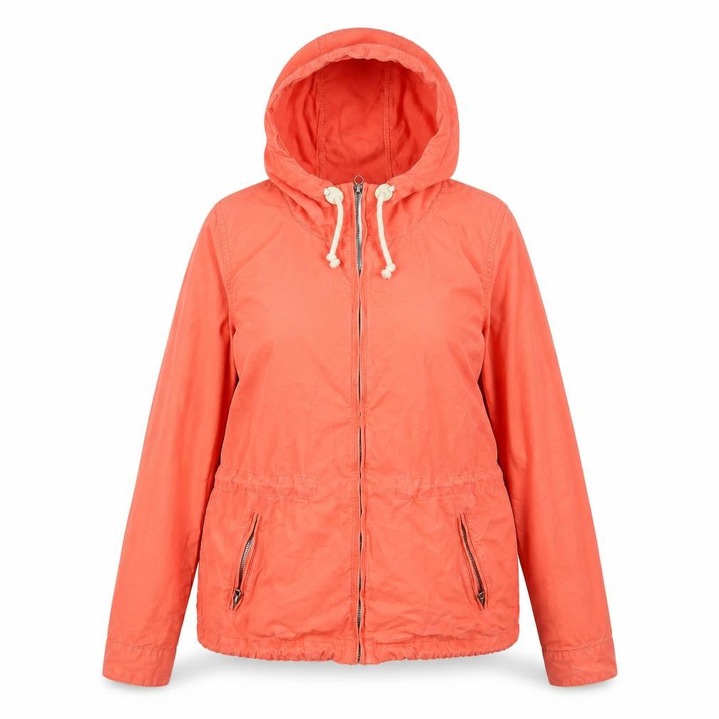 H&M Womens Orange   Jacket Coat Size 4