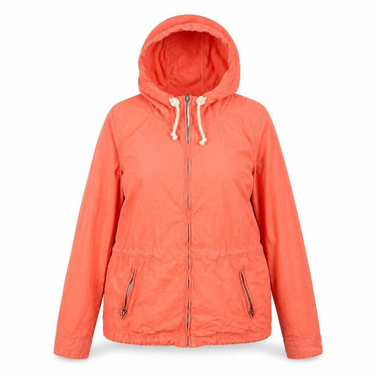 H&M Womens Orange   Jacket Coat Size 4