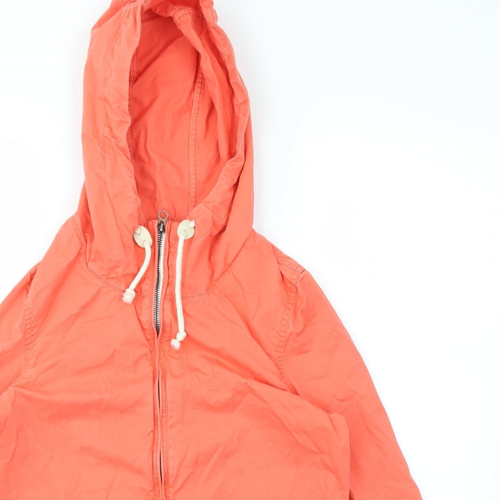 H&M Womens Orange   Jacket Coat Size 4