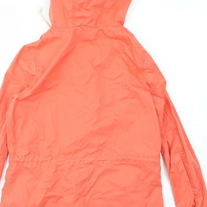 H&M Womens Orange   Jacket Coat Size 4