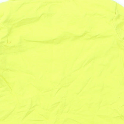 F&F Girls Yellow   Basic T-Shirt Size 9-12 Months