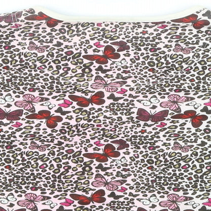 TU Girls Multicoloured Floral  Basic T-Shirt Size 3 Years