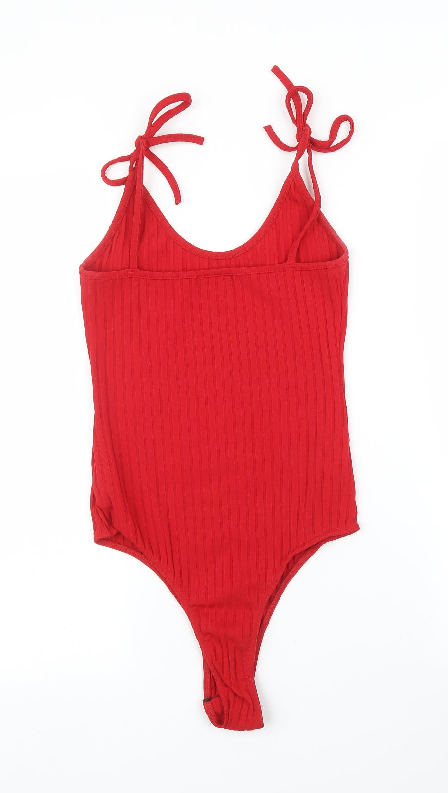 PRETTYLITTLETHING Womens Red   Leotard One-Piece Size 8