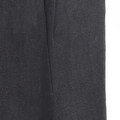 Womens UK Size 10 Papaya Regular Fit Skinny Black Jeans