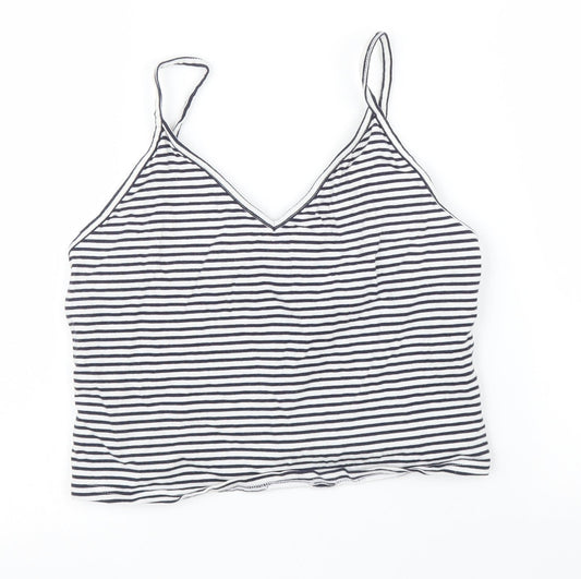 Womens UK Size 14 New Look White Camisole Blouse