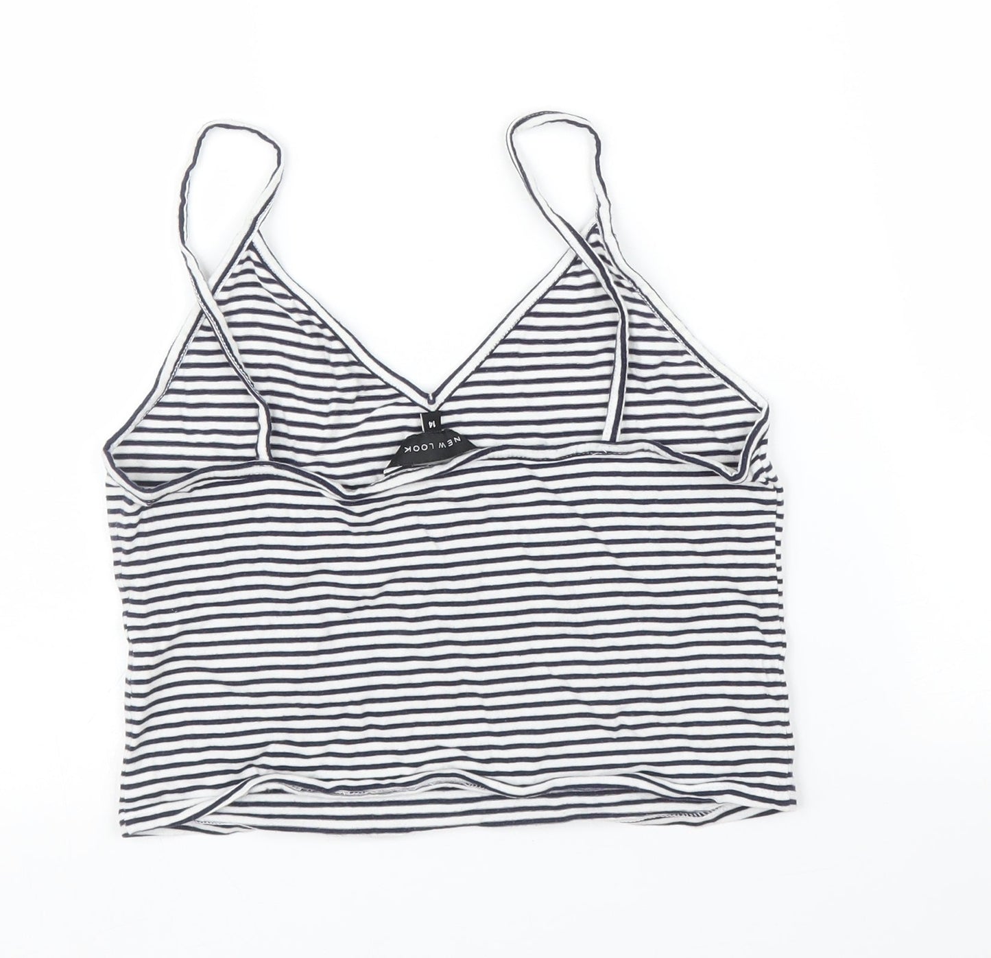 Womens UK Size 14 New Look White Camisole Blouse
