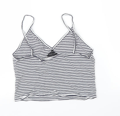 Womens UK Size 14 New Look White Camisole Blouse