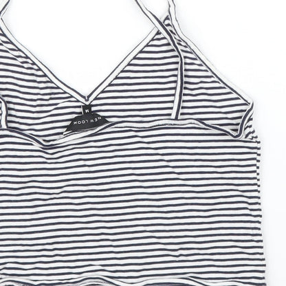 Womens UK Size 14 New Look White Camisole Blouse