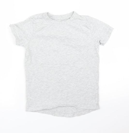 Nutmeg Boys Grey   Basic T-Shirt Size 7 Years