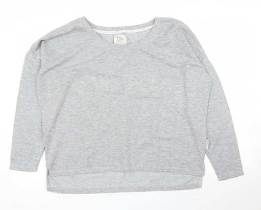 Primark Womens Grey   Pullover Jumper Size 12  - PJ top