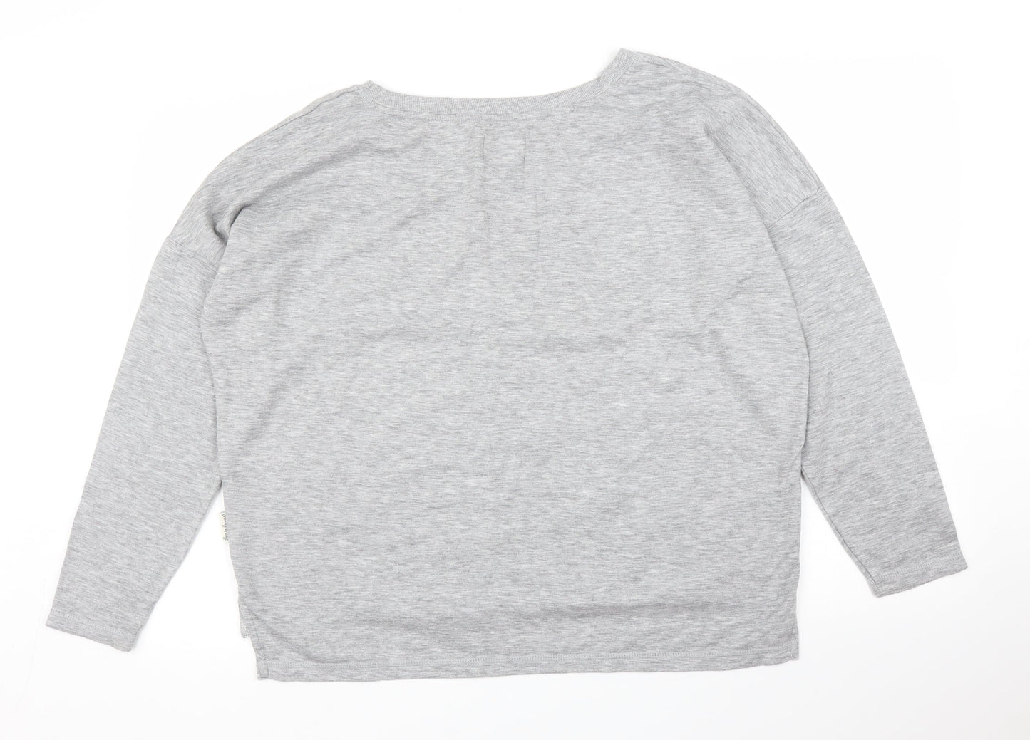 Primark Womens Grey   Pullover Jumper Size 12  - PJ top