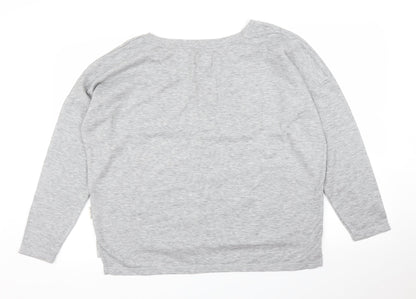 Primark Womens Grey   Pullover Jumper Size 12  - PJ top