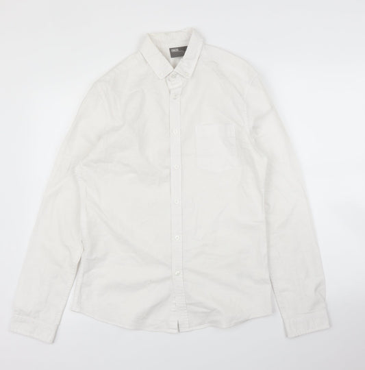 ASOS Mens White    Button-Up Size S