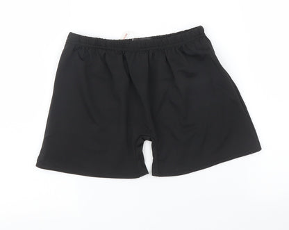 Noroze Boys Black   Sweat Shorts Size 13 Years
