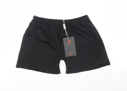 Noroze Boys Black   Sweat Shorts Size 13 Years