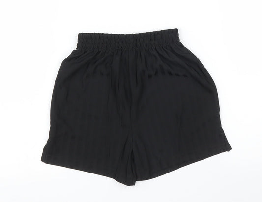 TU Boys Black   Sweat Shorts Size 5 Years