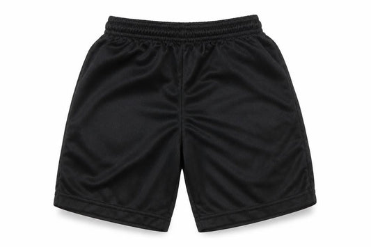 Precision Boys Black   Sweat Shorts Size 5 Years