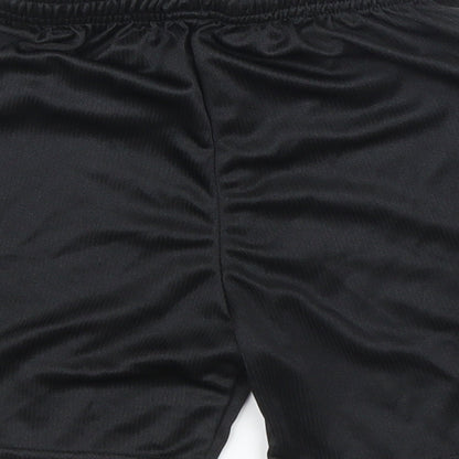 Precision Boys Black   Sweat Shorts Size 5 Years