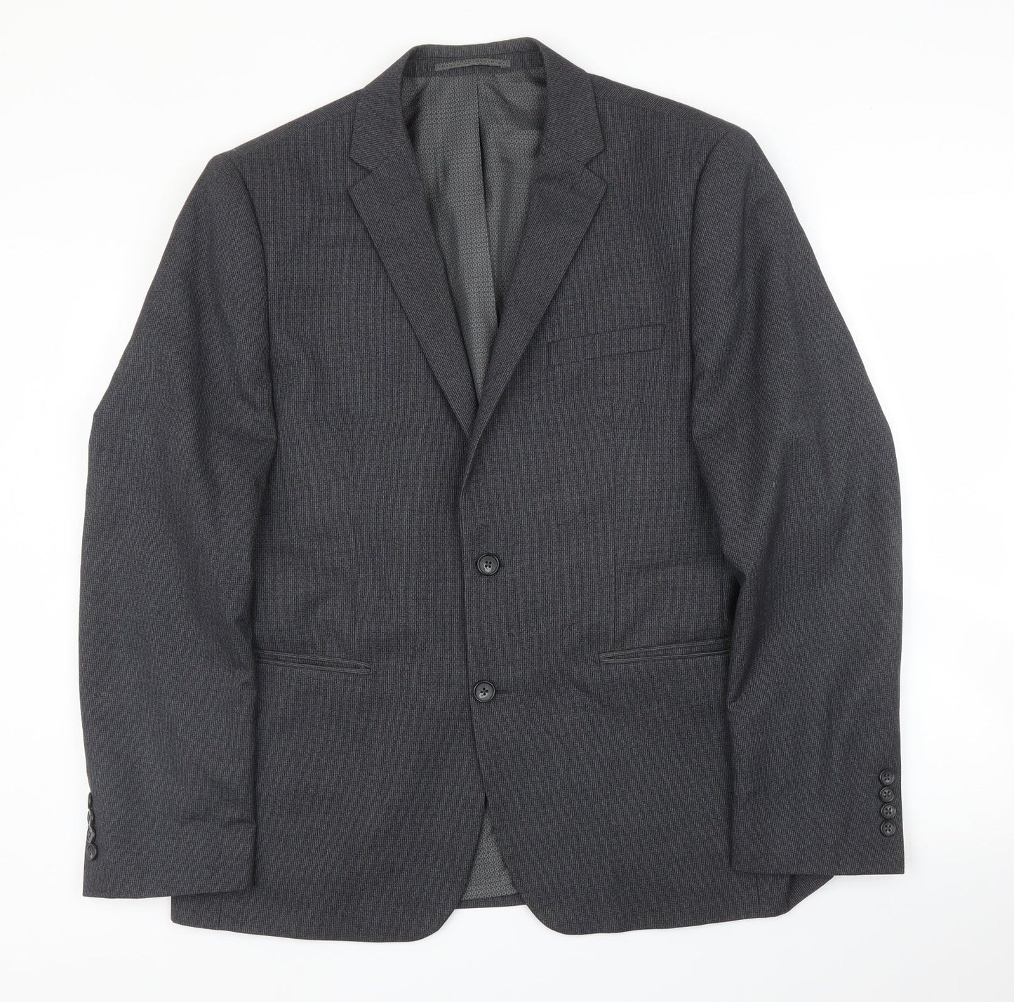 Mens UK Size 42 NEXT Regular Grey Suit Jacket