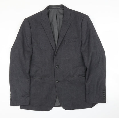 Mens UK Size 42 NEXT Regular Grey Suit Jacket