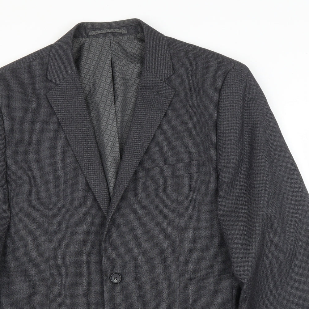 Mens UK Size 42 NEXT Regular Grey Suit Jacket